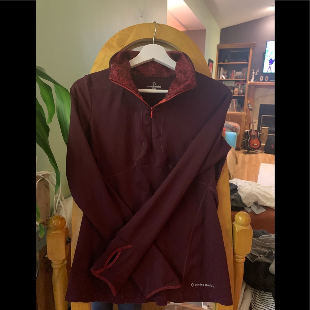 Moving comfort quarter zip.